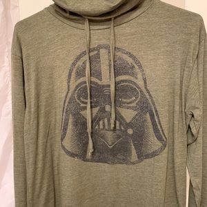 Disney Parks Darth Vader Olive Pullover